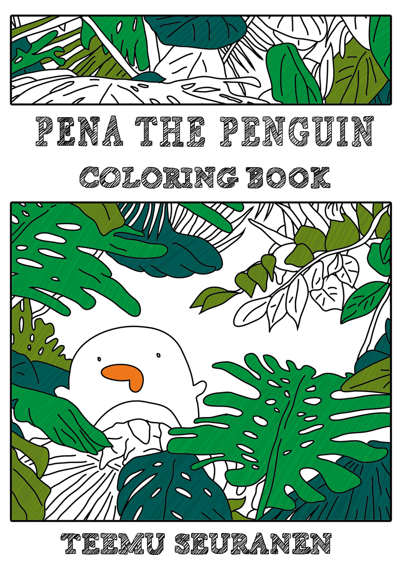 Pena The Penguin Coloring Book - Pena The Unholy